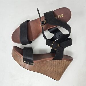 MIA Senna Wedge Slingback Sandals Women's Size 11M